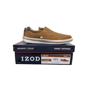 Izod Barlow Men's Slip On Shoes Barlow Brown Size 11